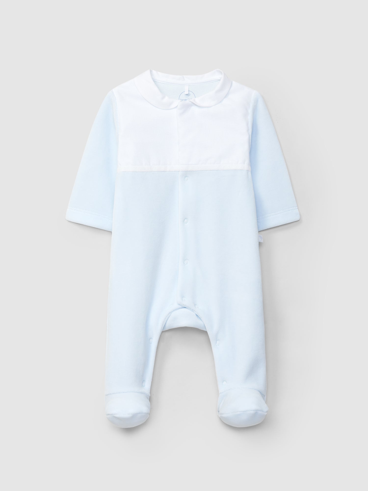 Babygrow Veludo Fita Bordada