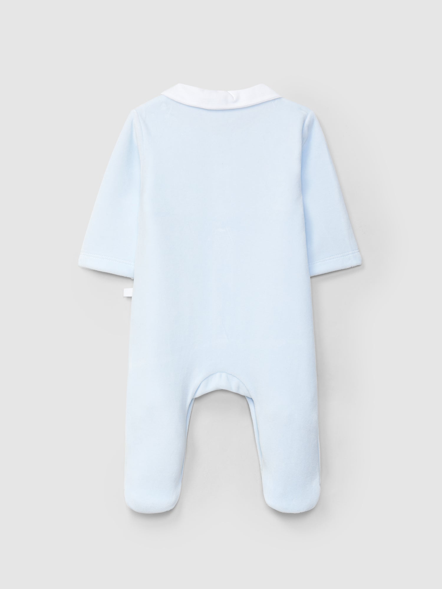 Babygrow Veludo Fita Bordada