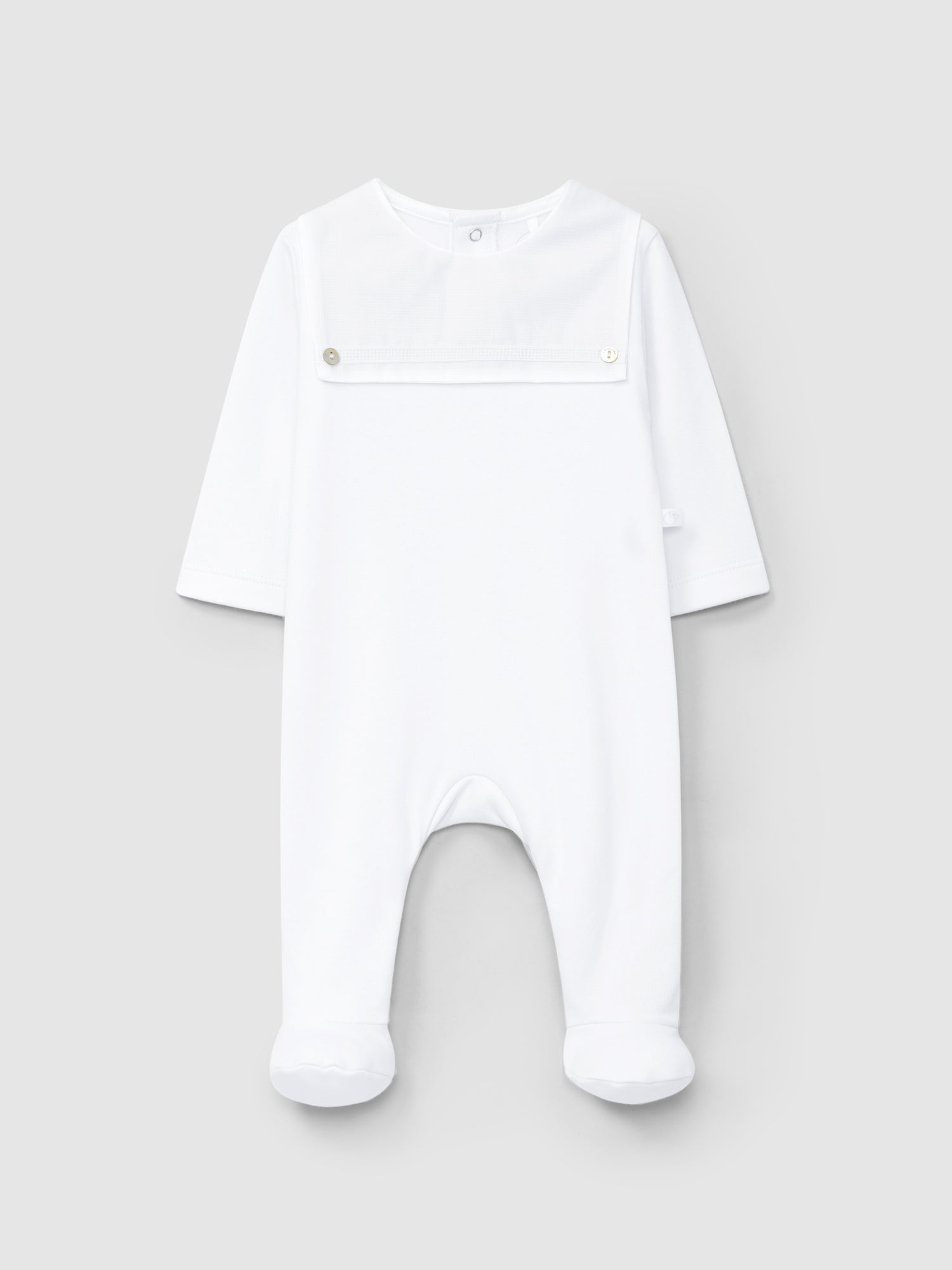 Babygrow sem Gola Fita Bordada