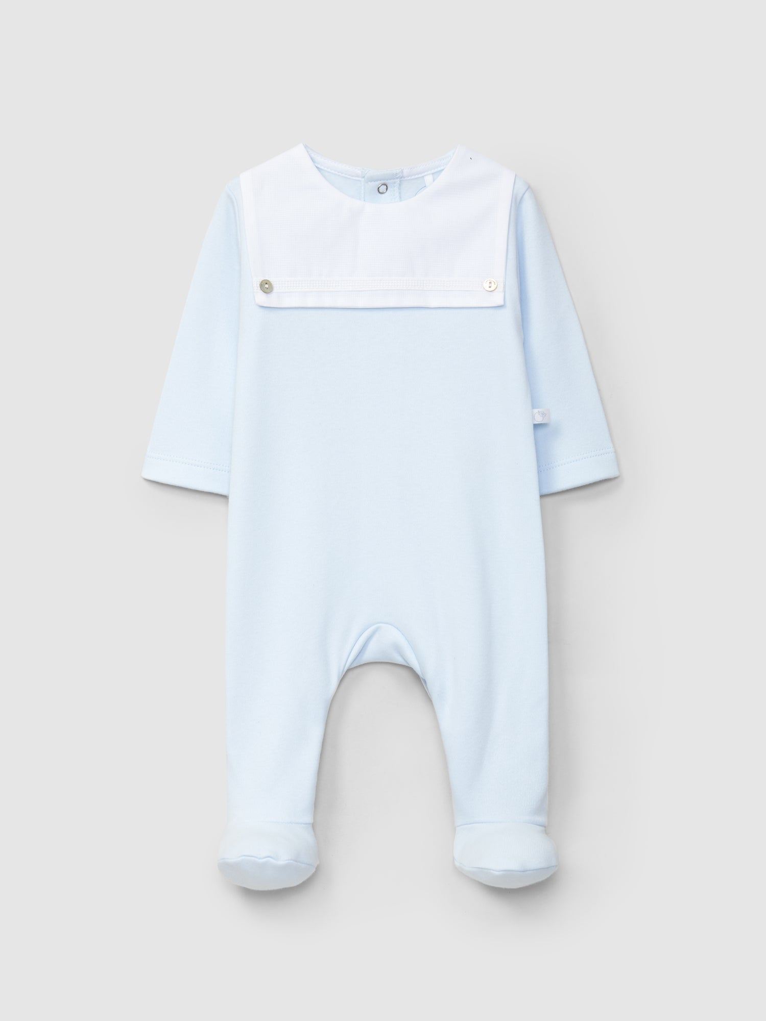 Babygrow sem Gola Fita Bordada