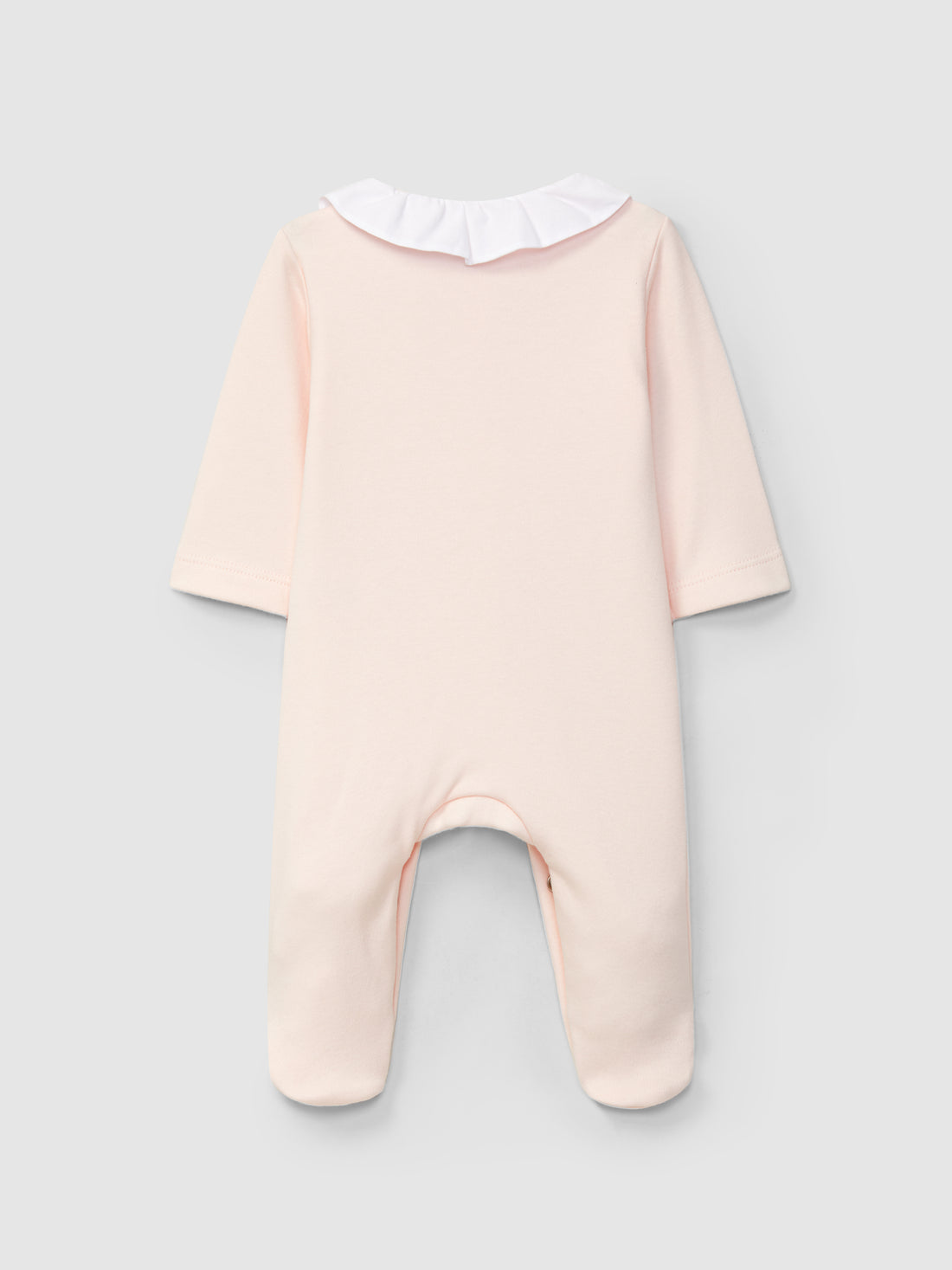 Babygrow Gola Franzida Flores Bordadas