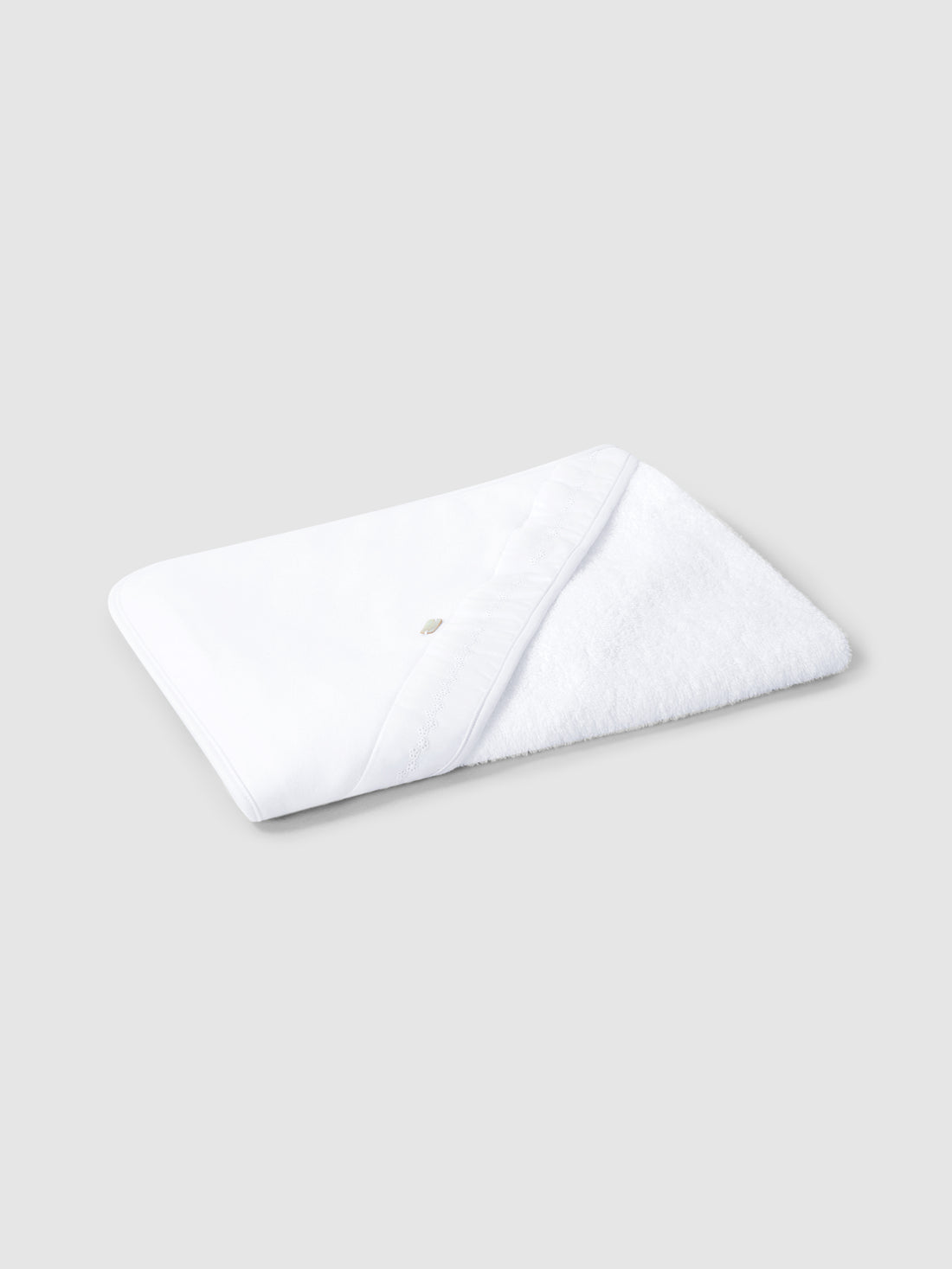 Serviette de bain avec détail de ruban brodé