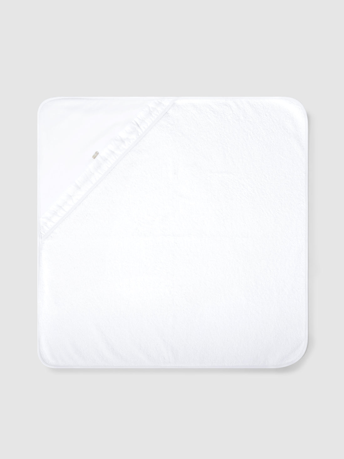 Serviette de bain avec détail de ruban brodé