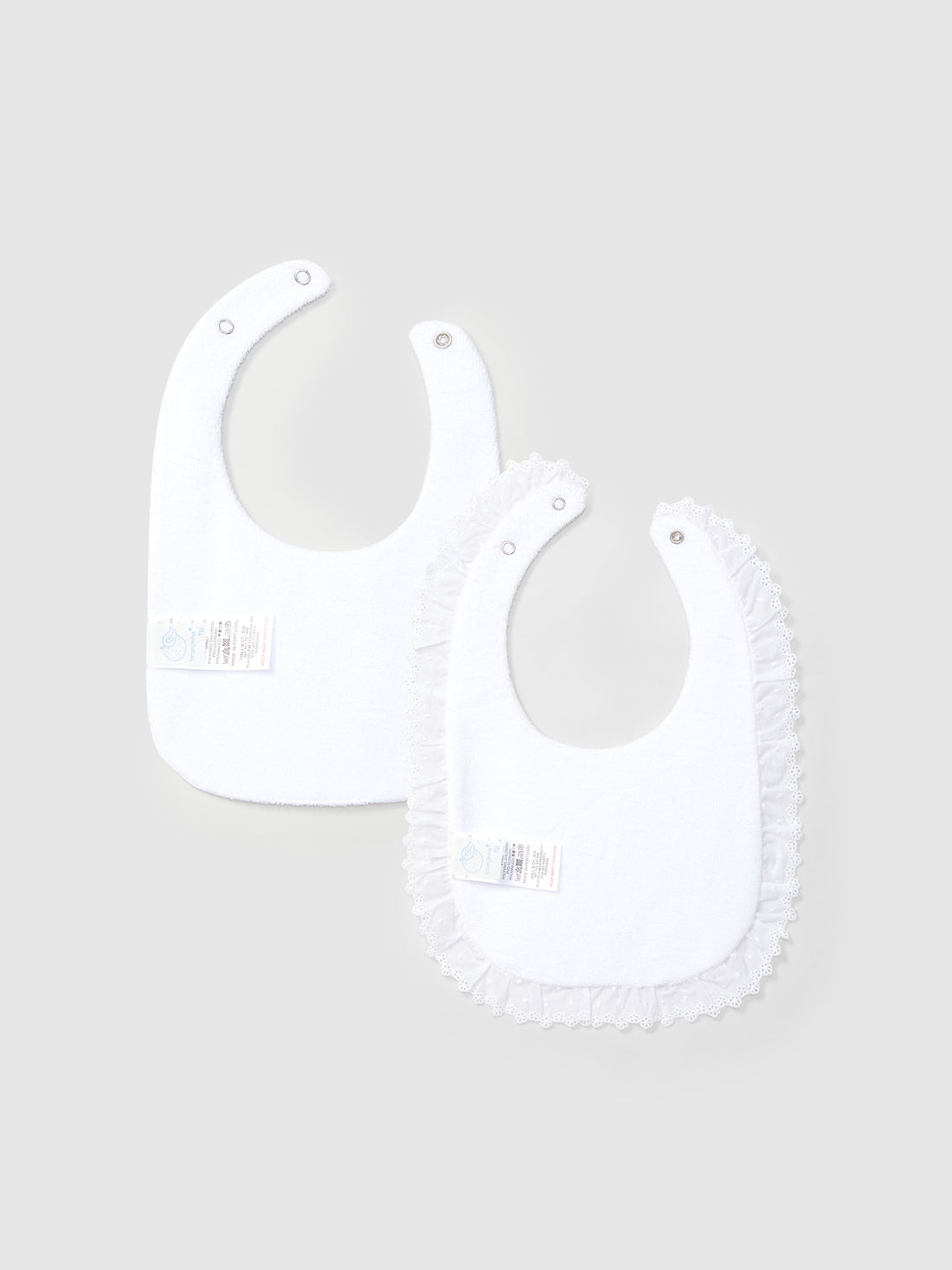 Pack de 2  babetes Bordados