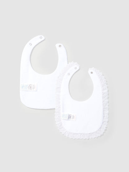 Pack de 2  babetes Bordados