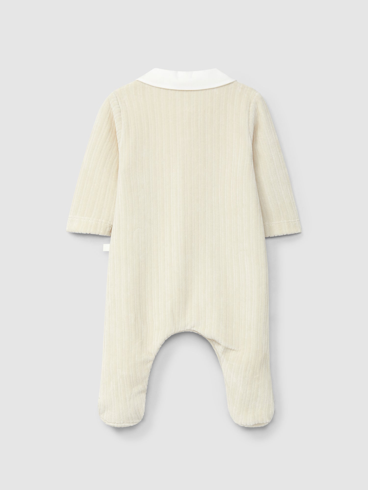Babygrow Veludo Canelado Botões