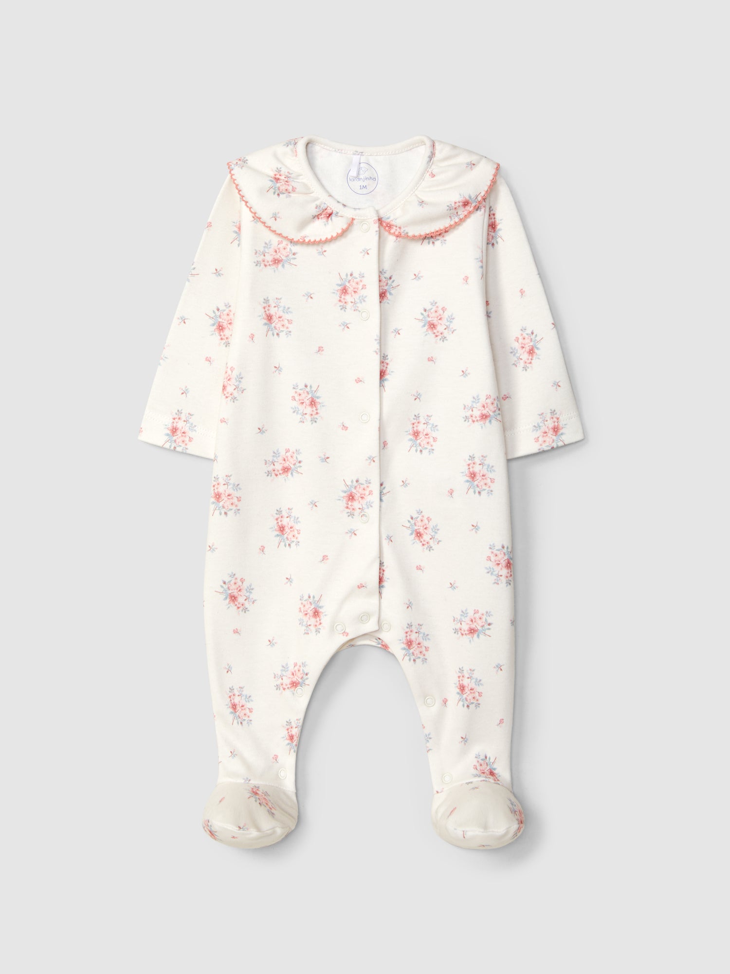 Babygrow Estampado Floral Gola