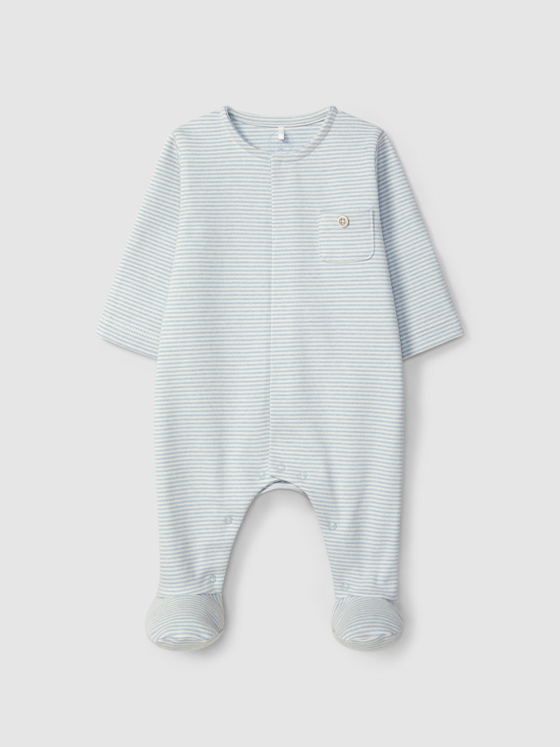 Babygrow às Riscas com Bolso