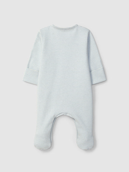 Babygrow às Riscas com Bolso