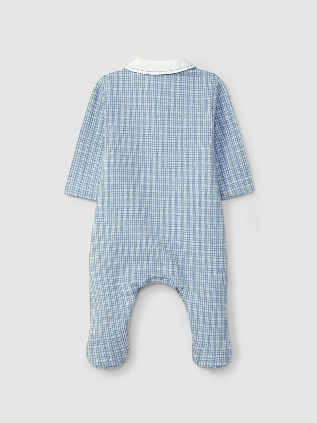 Babygrow Malha Jacquard Gola Redonda