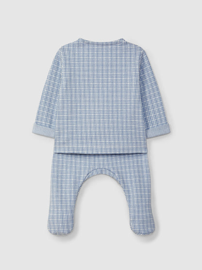 Fato de 2 Peças Malha Jacquard