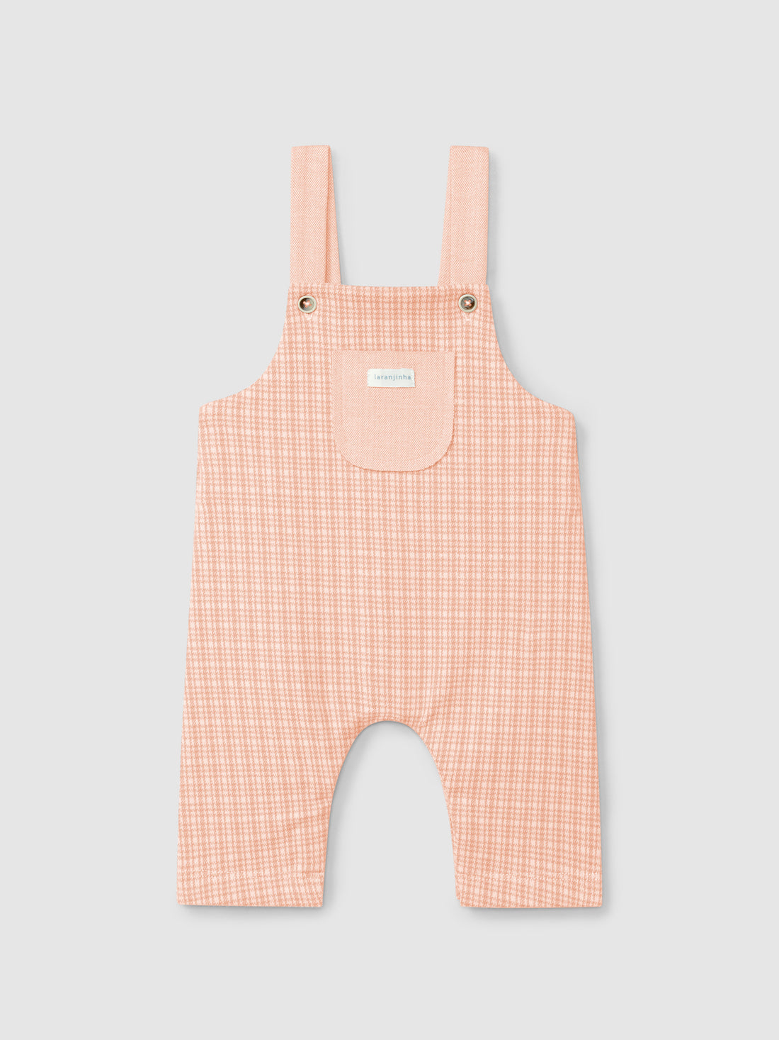 Jacquard Mesh Dungarees with Pockets