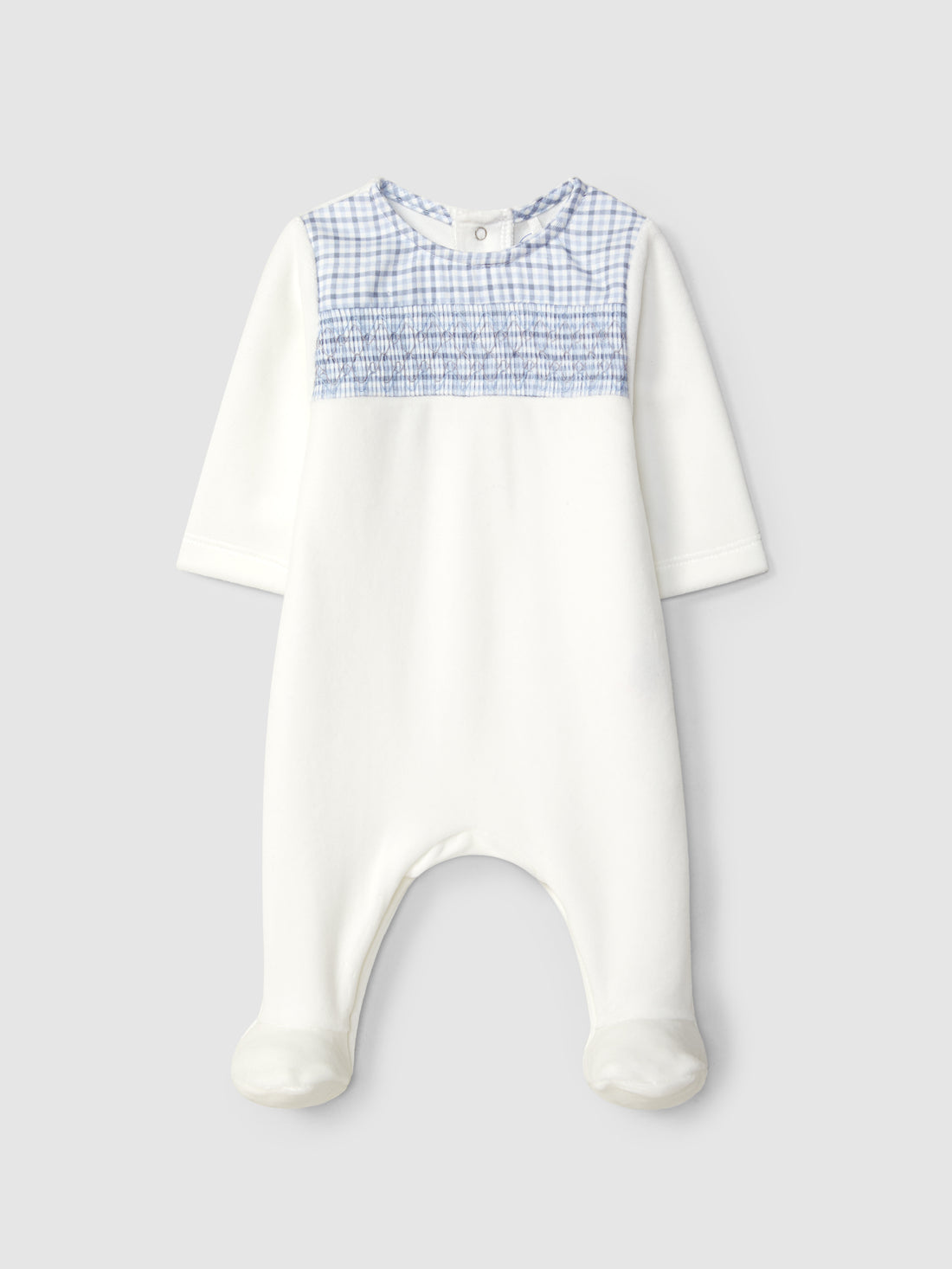 Babygrow Veludo com Smocks