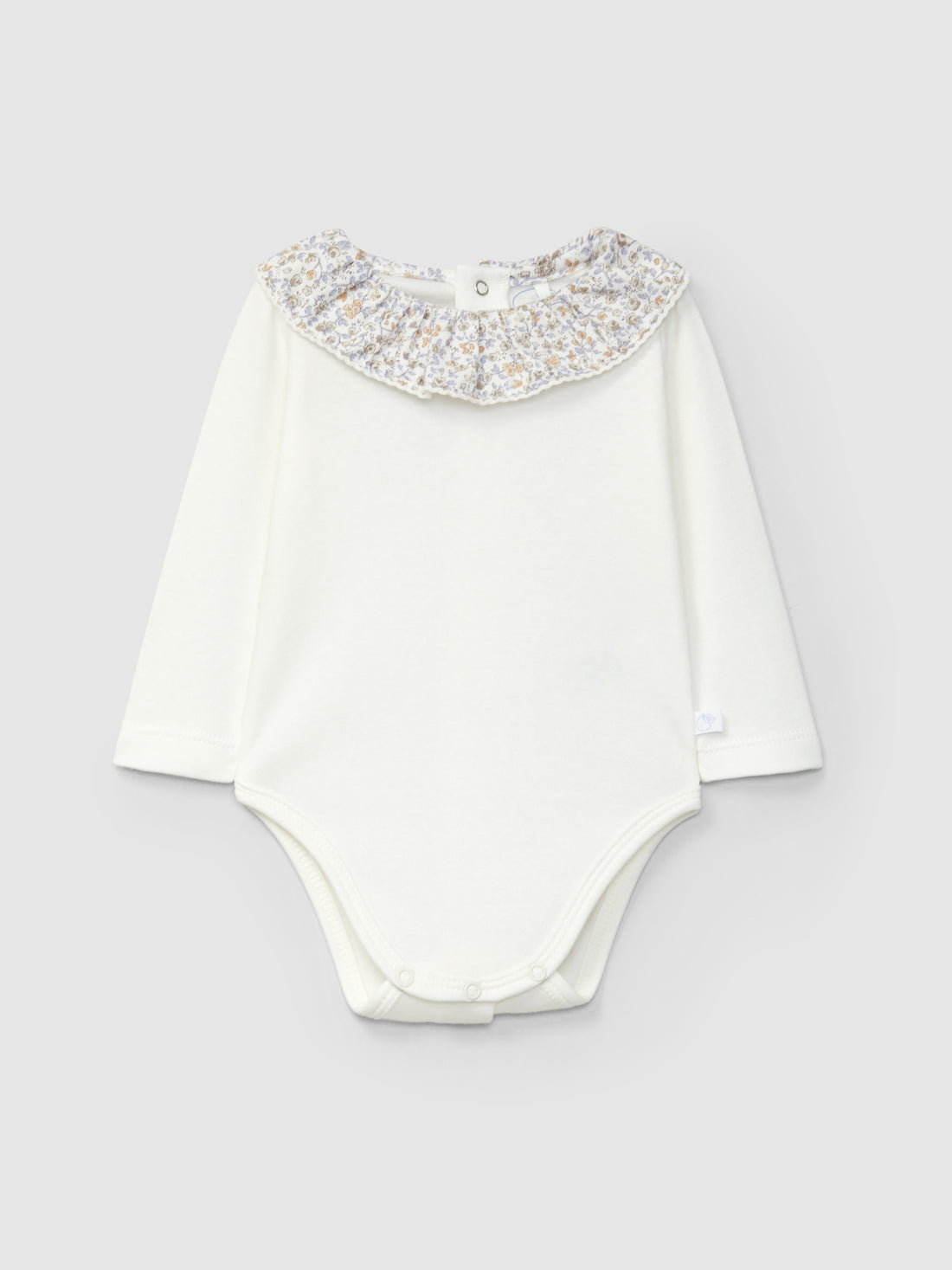 Lace Ruffle Collar Bodysuit