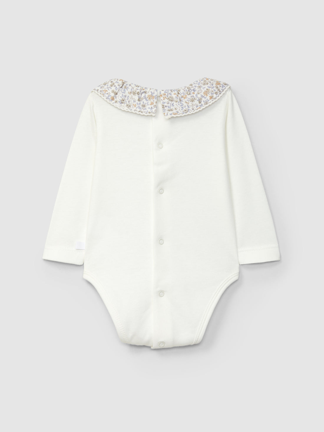 Lace Ruffle Collar Bodysuit