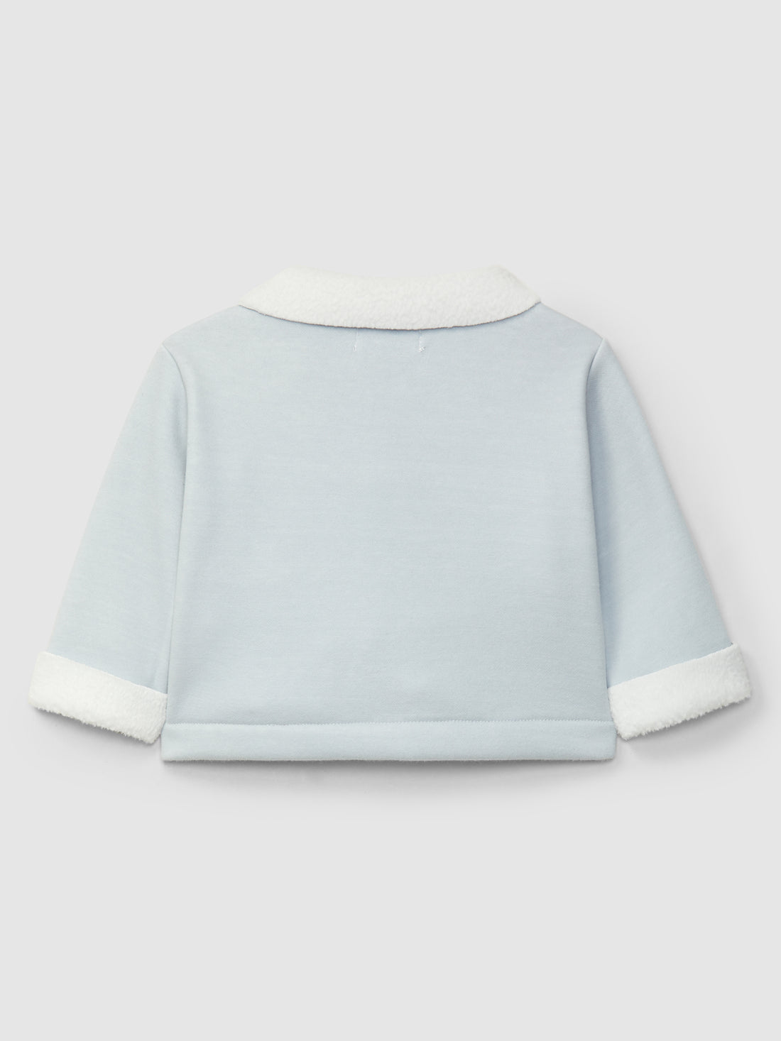 Casaco em Malha Dupla com Interior de Pêlo