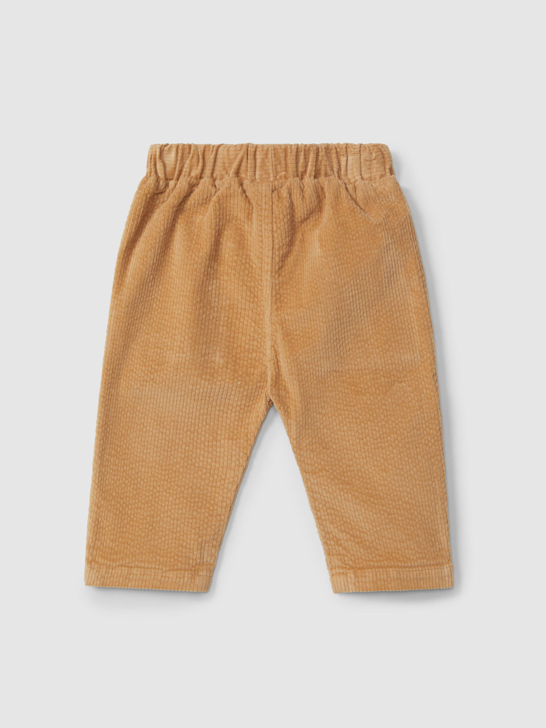 Corduroy Pull-up Pants with Pockets