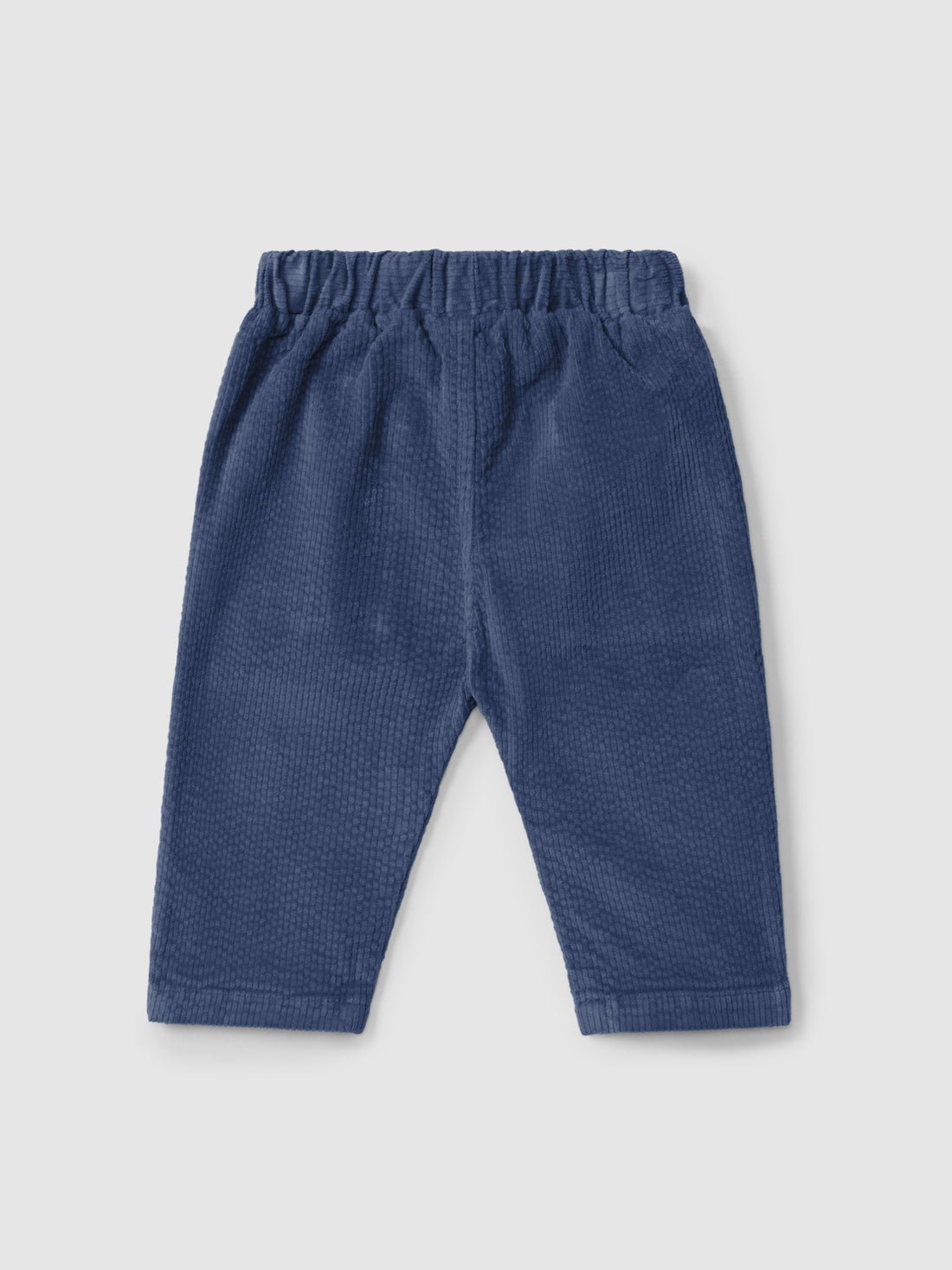 Corduroy Pull-up Pants with Pockets