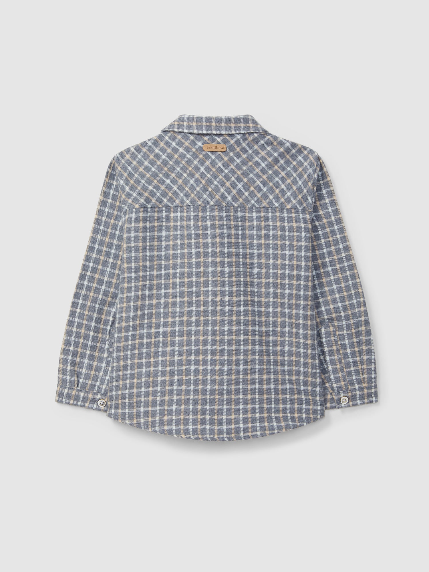 Camisa Xadrez Algodão Orgânico