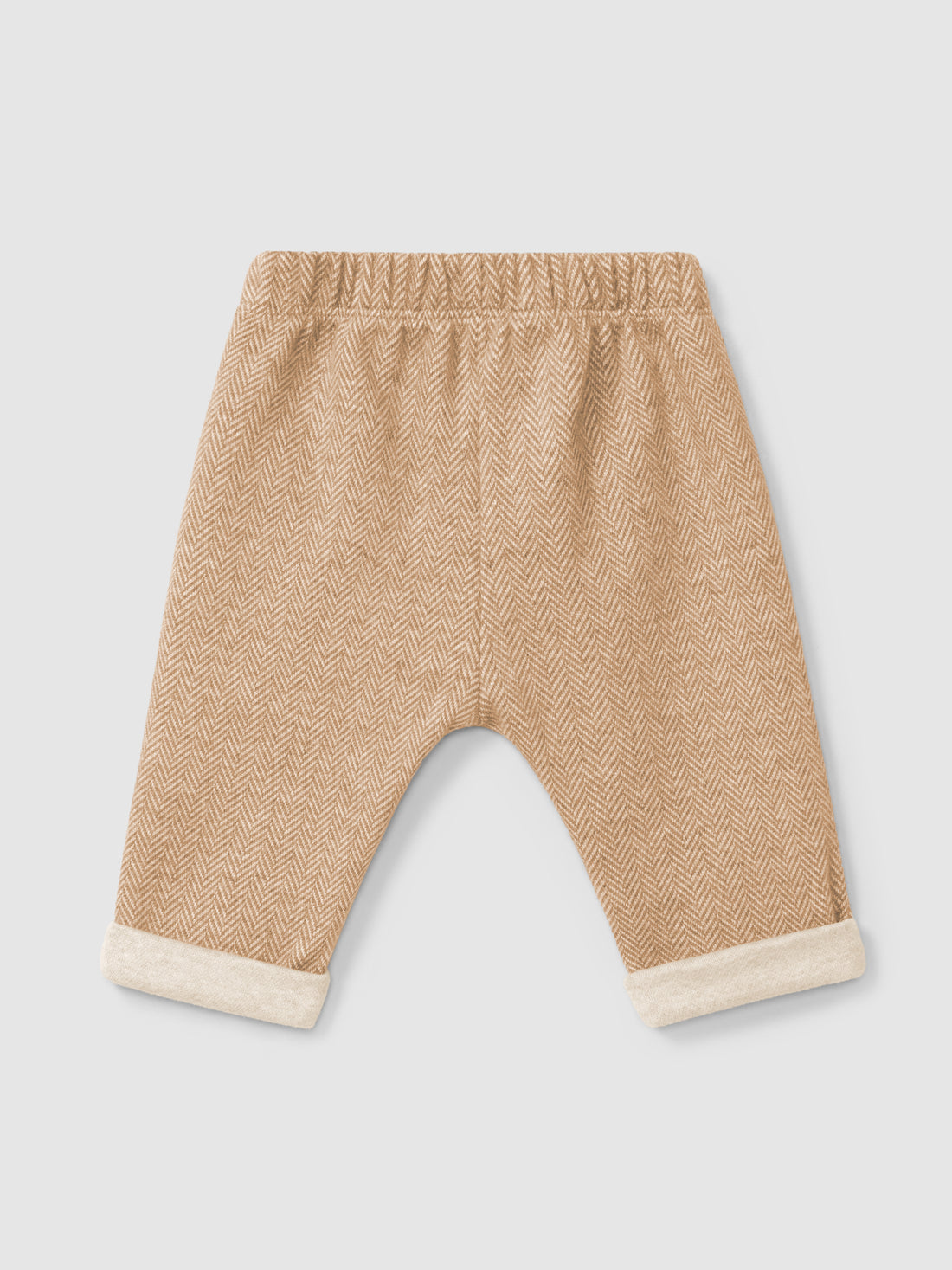 Herringbone Knit Pull-up Pants