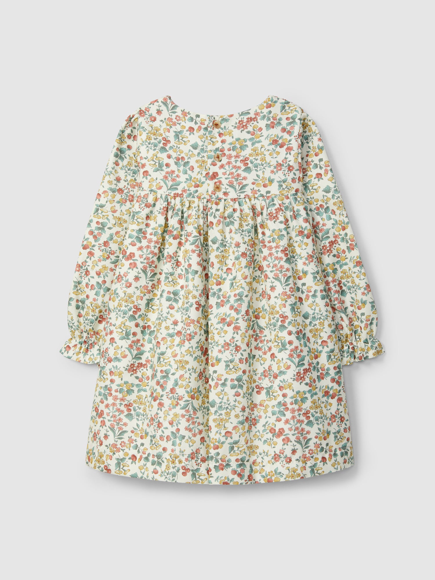 Vestido Flores com Smocks