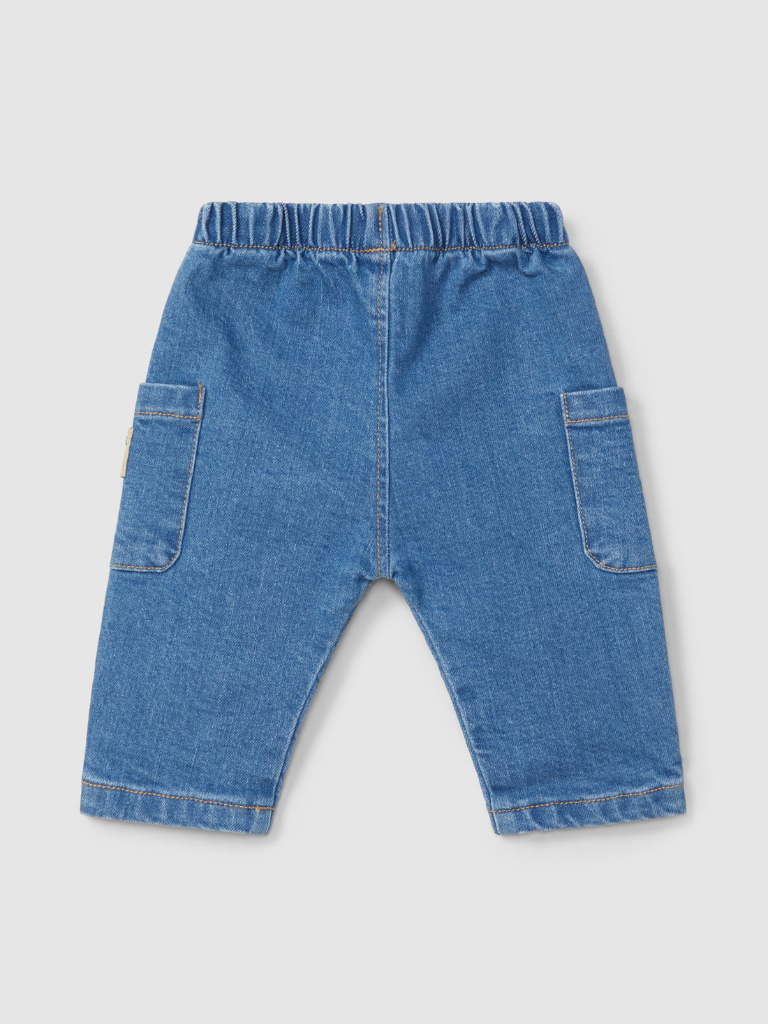 Pull-up Jeans with Pockets