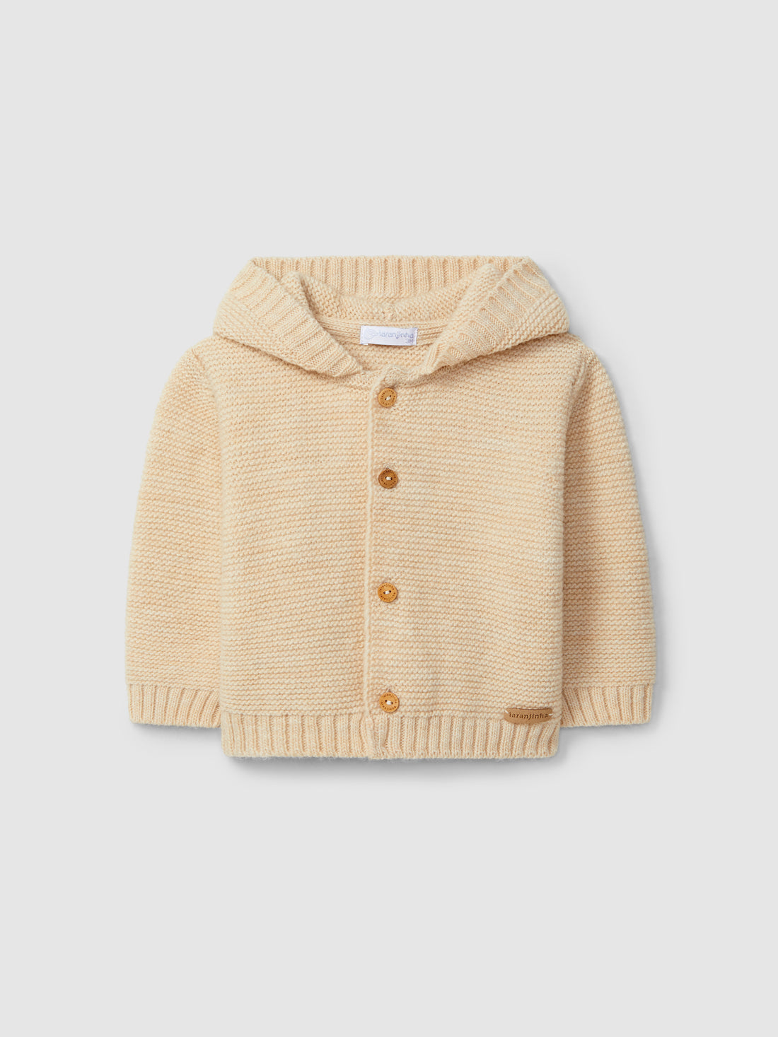 Knitted Hooded Coat