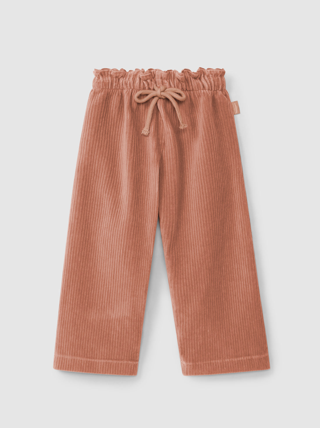 Wide Leg Corduroy Pull-Up Pants