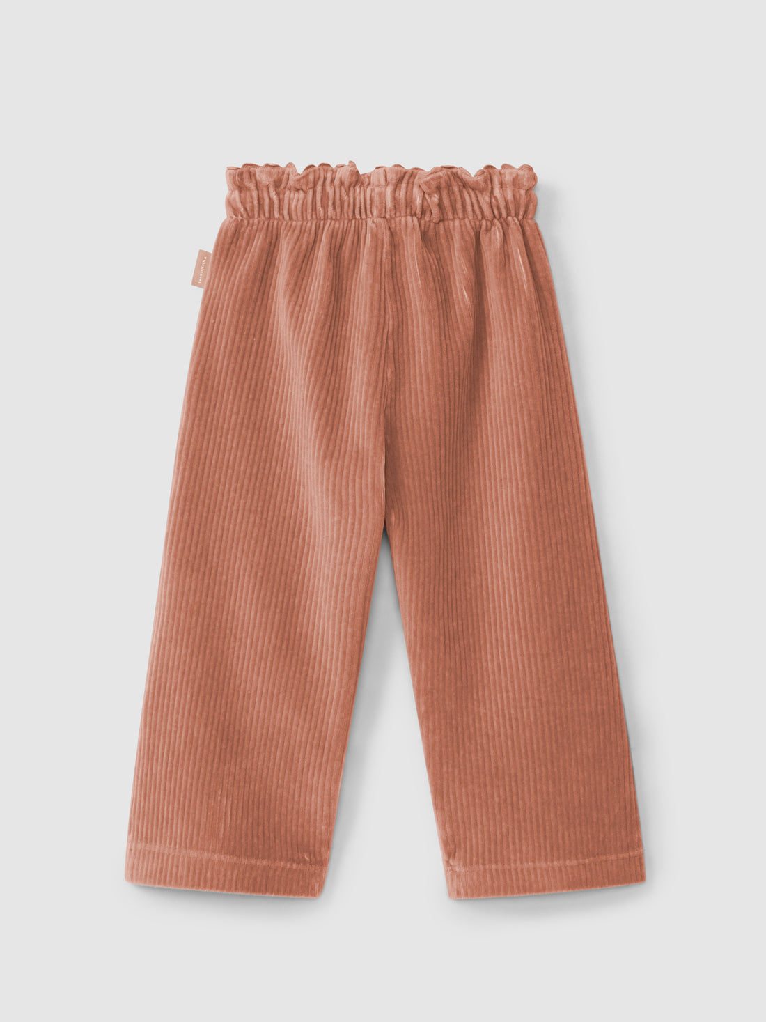 Wide Leg Corduroy Pull-Up Pants