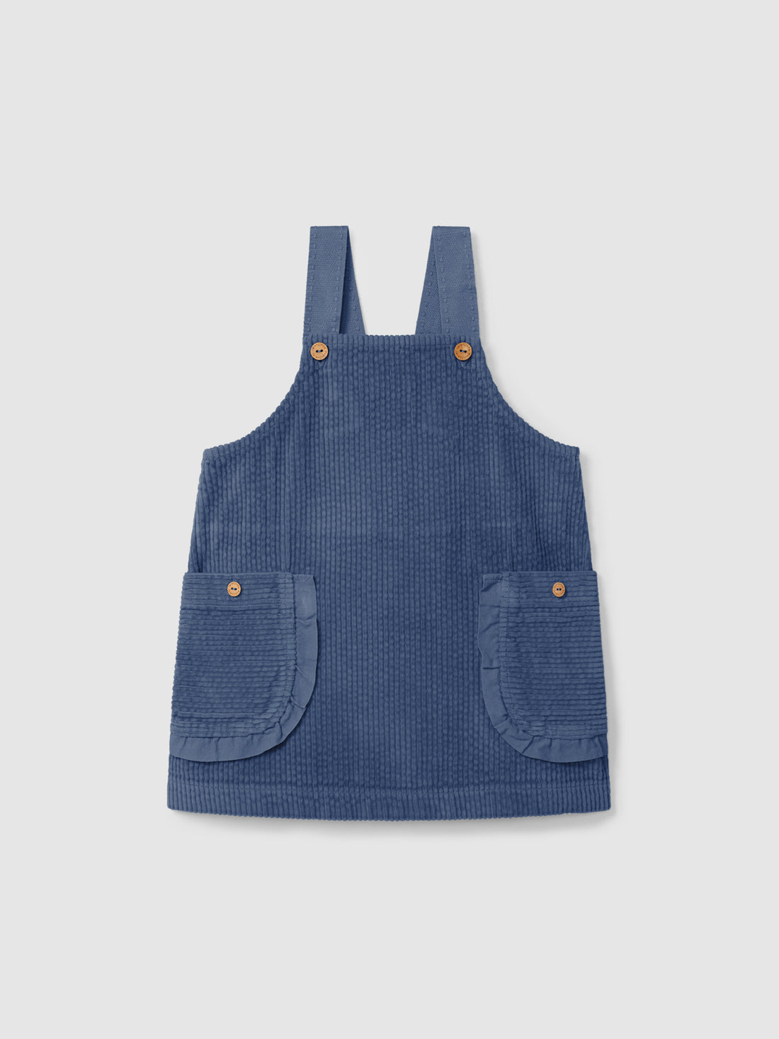Saia de Peito Bombazine com Bolsos e Folho