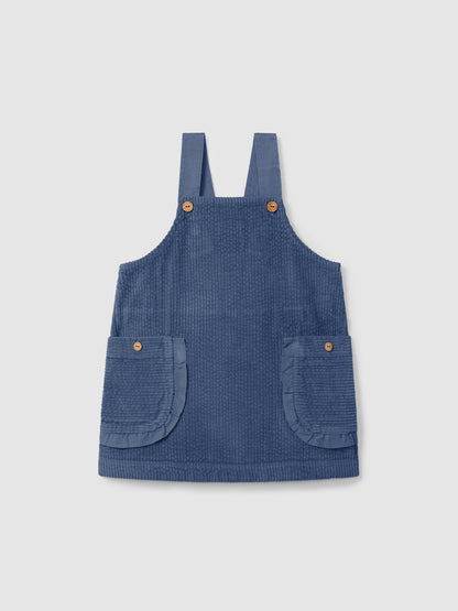 Saia de Peito Bombazine com Bolsos e Folho