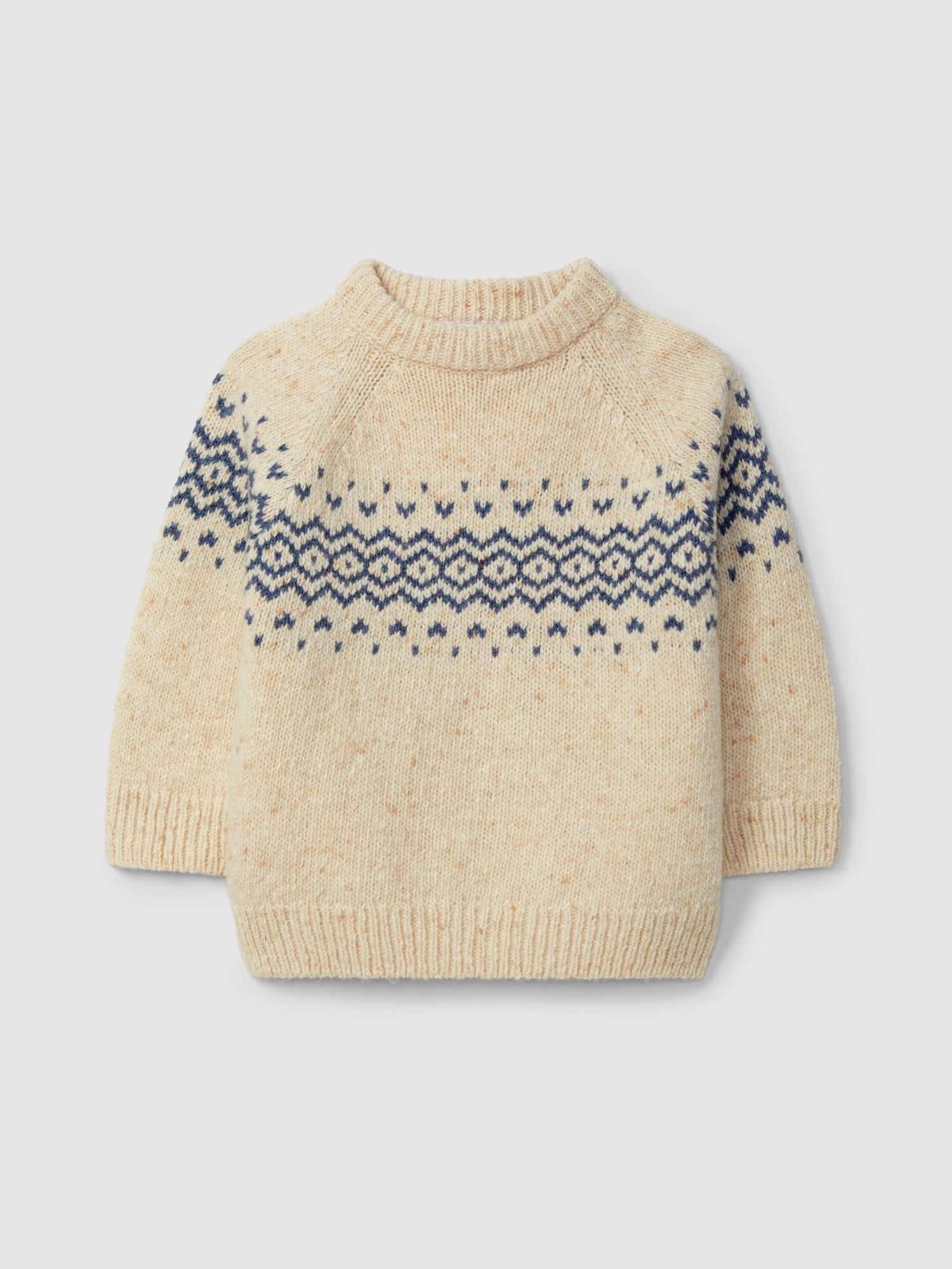 Camisola Tricotada com Jaquard