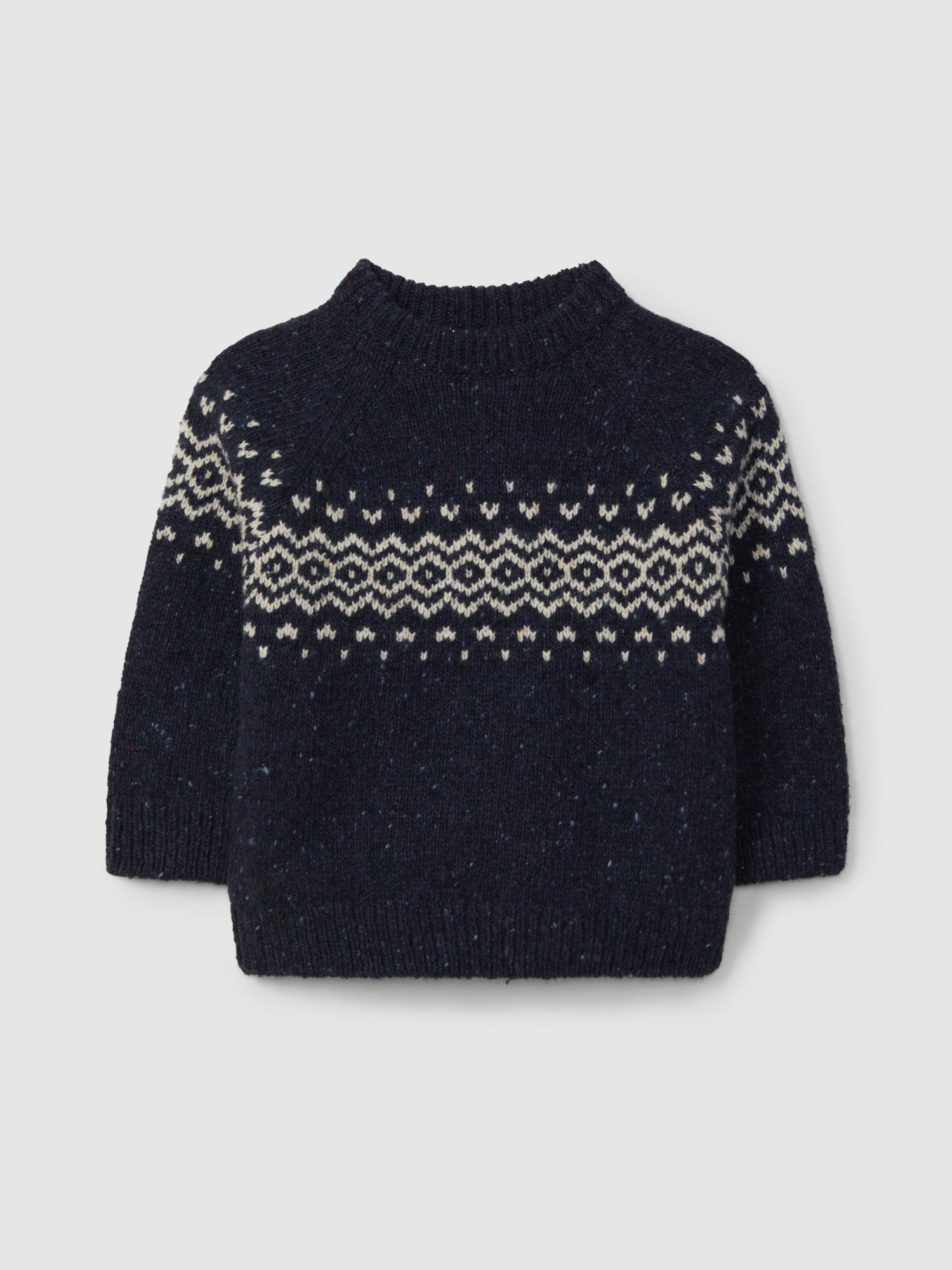 Camisola Tricotada com Jaquard