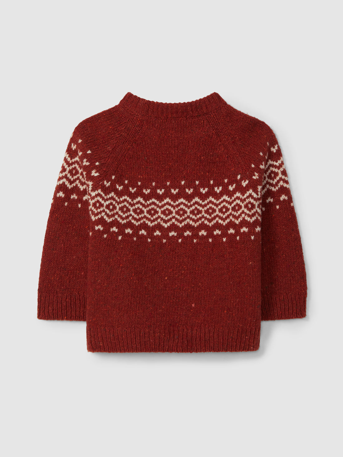 Camisola Tricotada com Jaquard