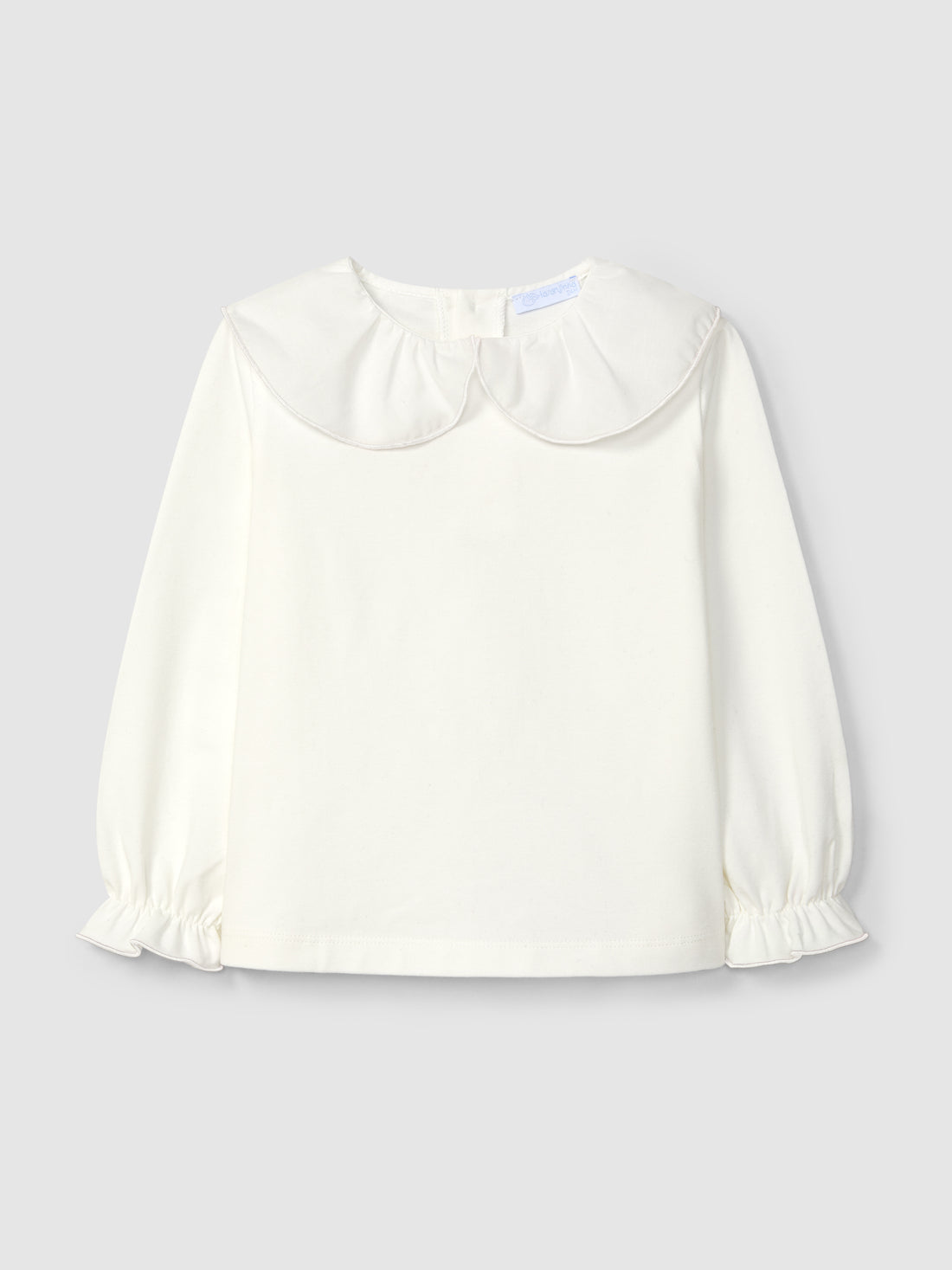 Longsleeve Algodão Gola de Folho