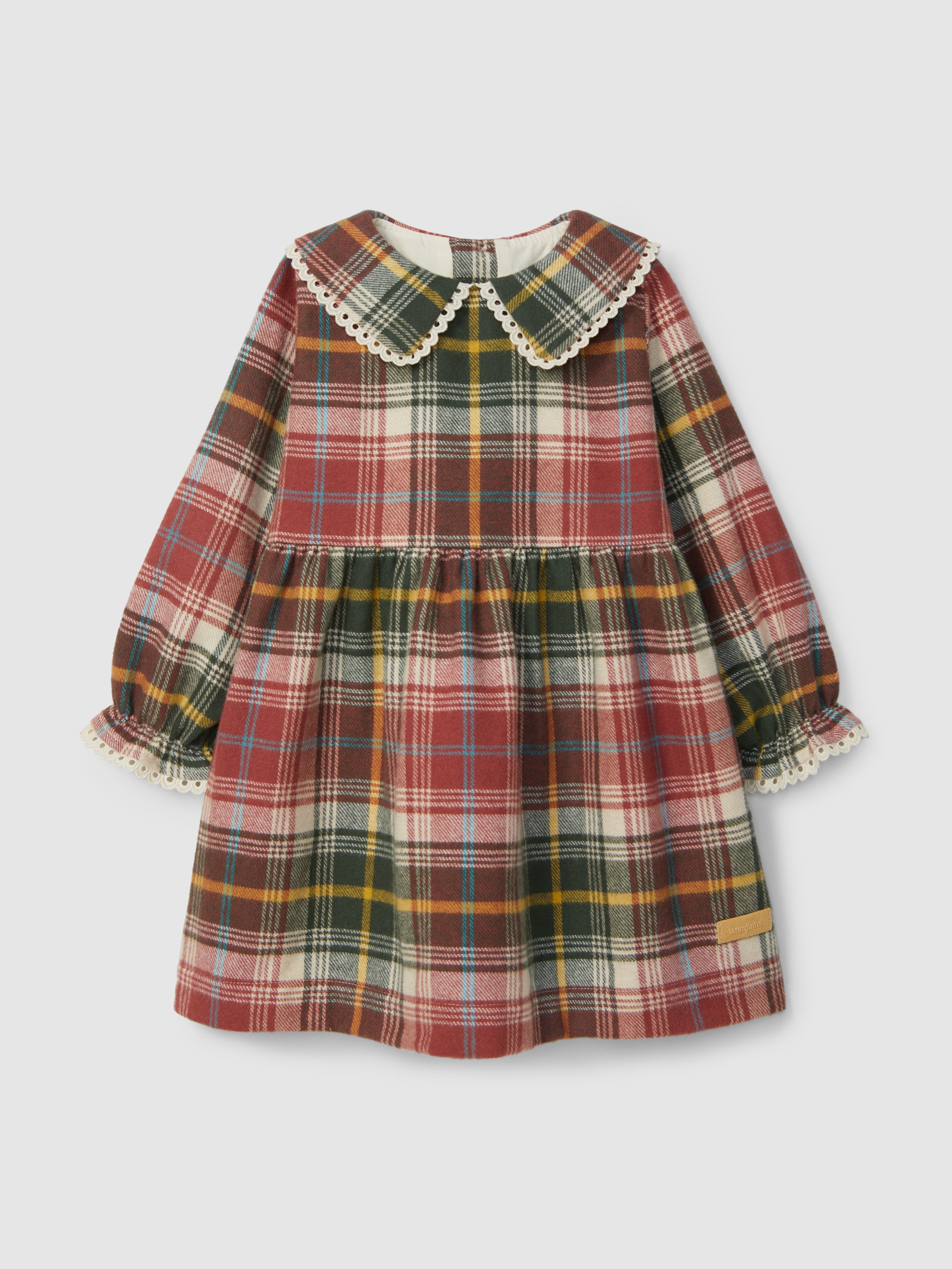 Vestido Xadrez em Flanela