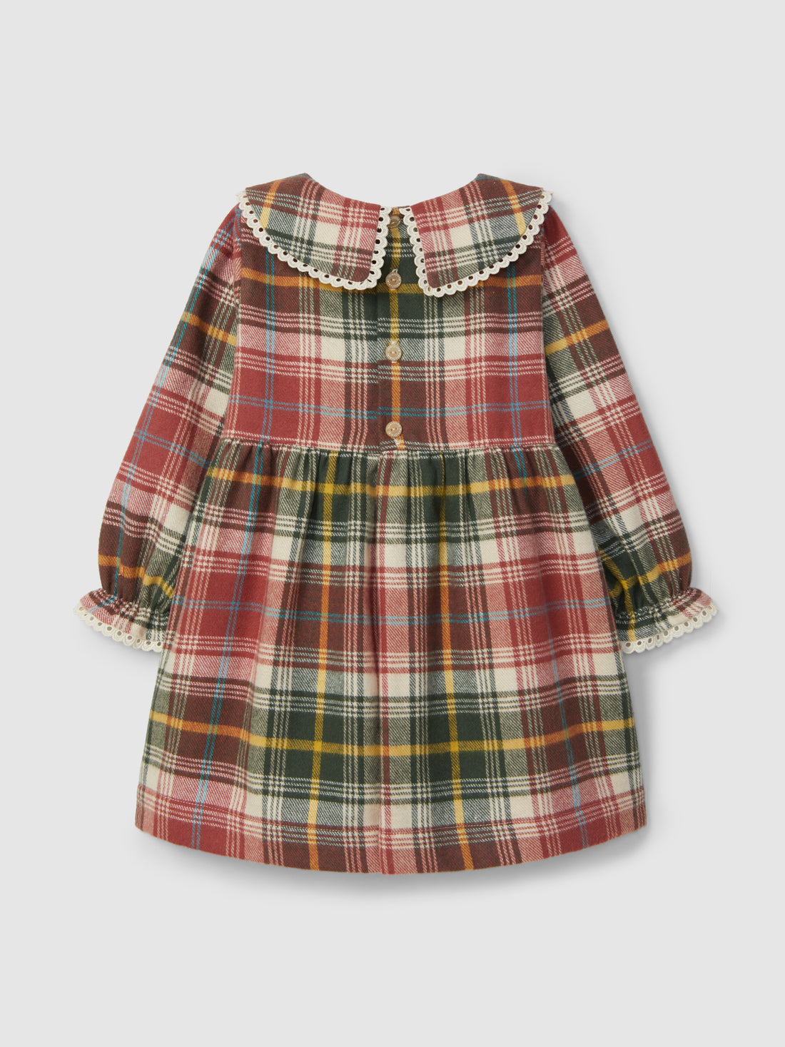 Vestido Xadrez em Flanela
