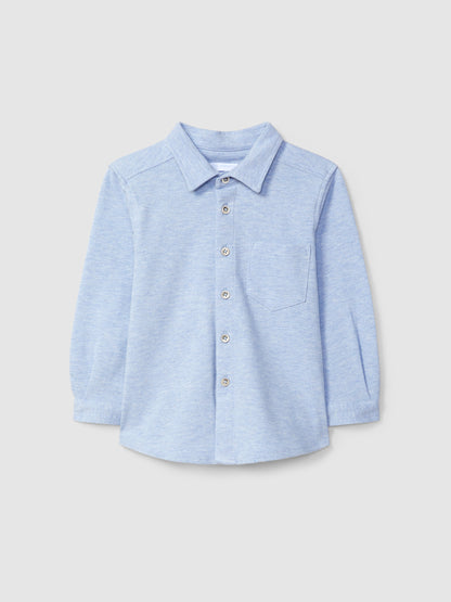 Camisa Piqué com Bolso