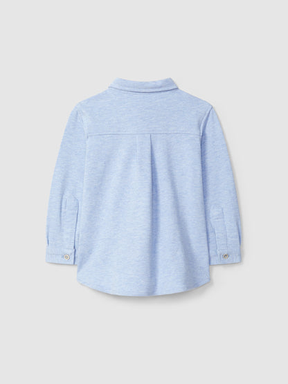 Camisa Piqué com Bolso