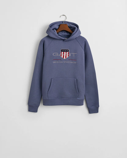 Archive Shield Kids Hooded Sweatshirt
