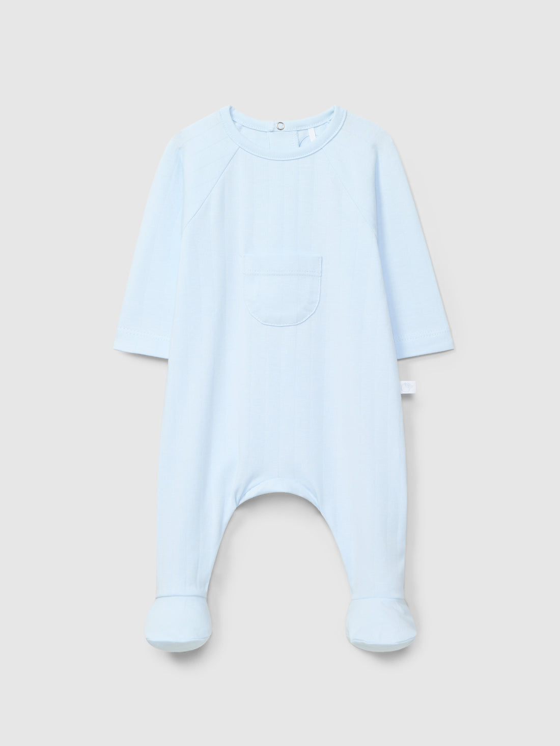 Striped Babygrow with Pocket