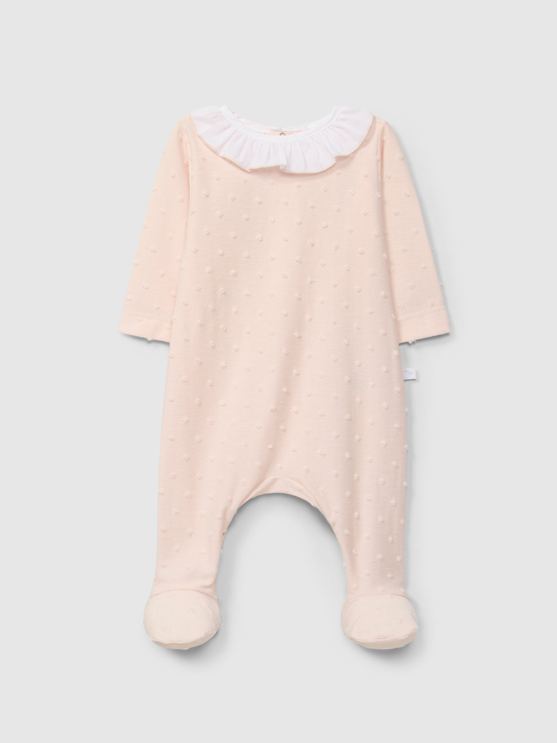 Ruffled Collar Babygrow