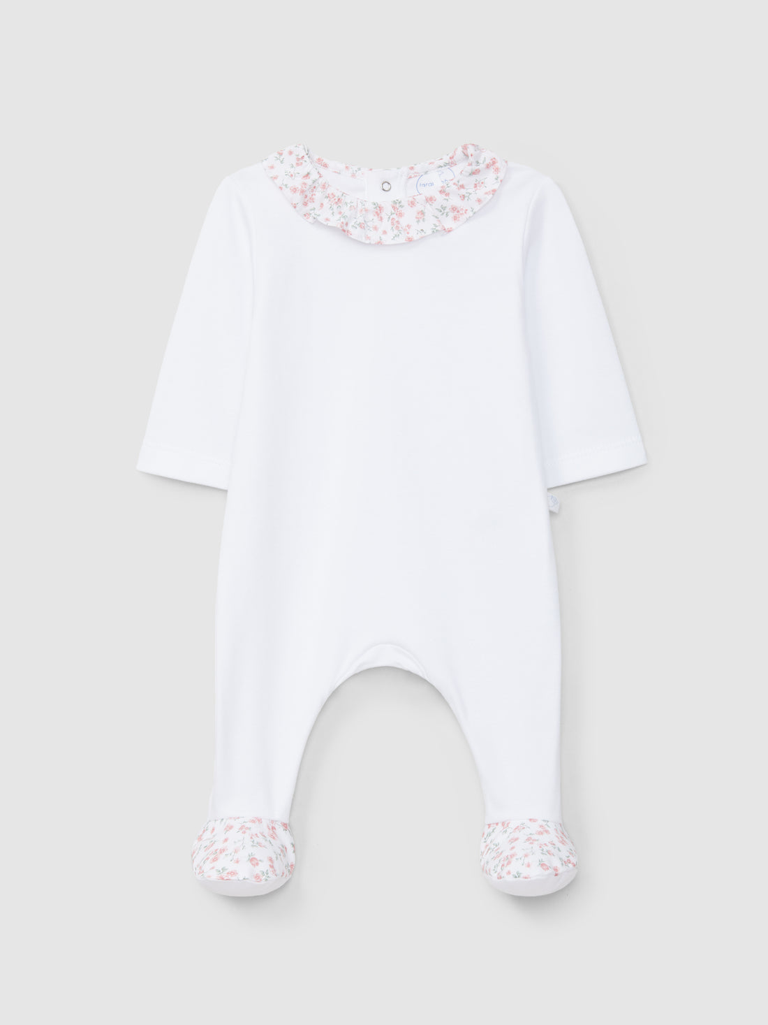 Babygrow Gola de Folho Flores