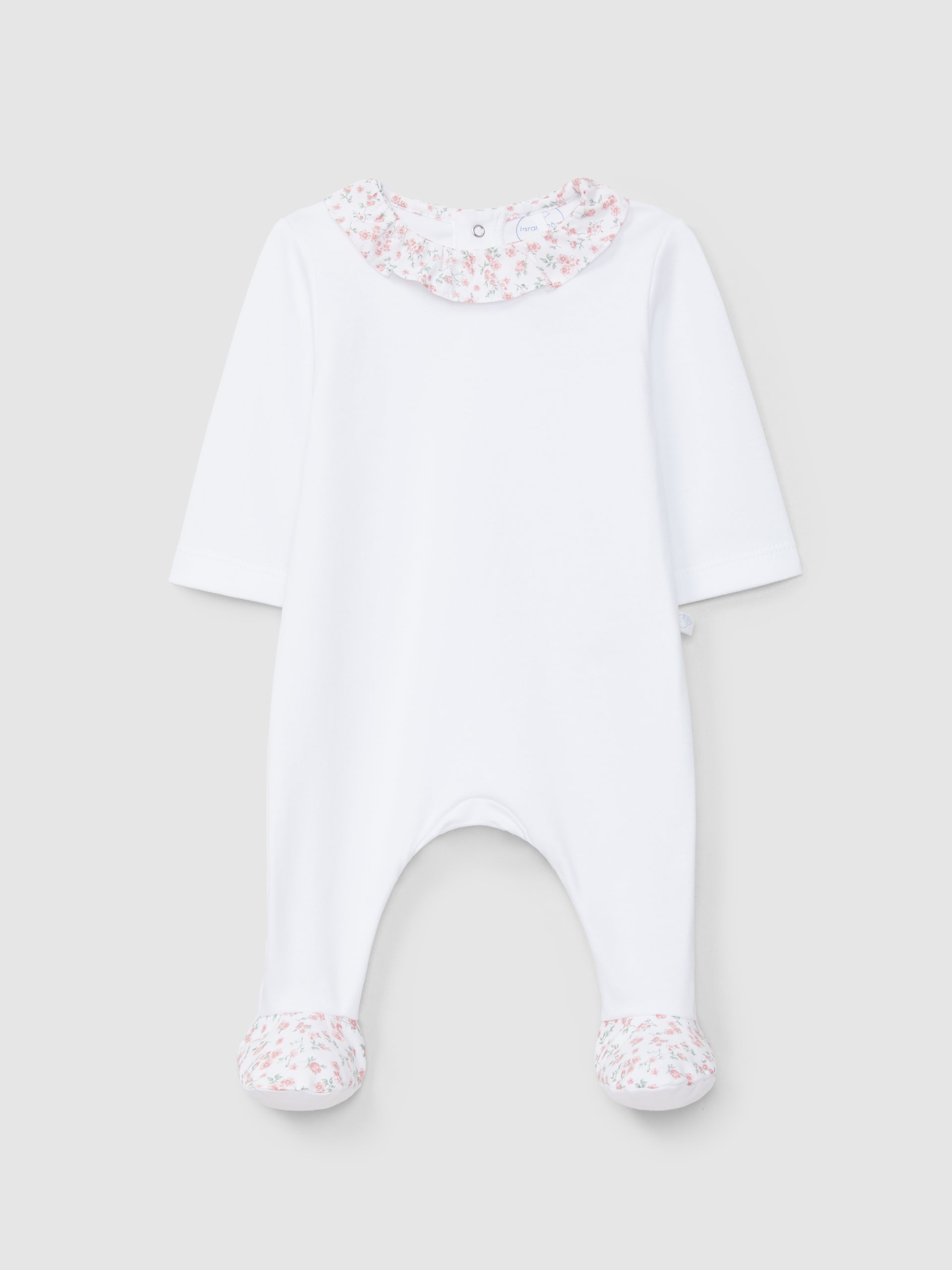 Babygrow Gola de Folho Flores