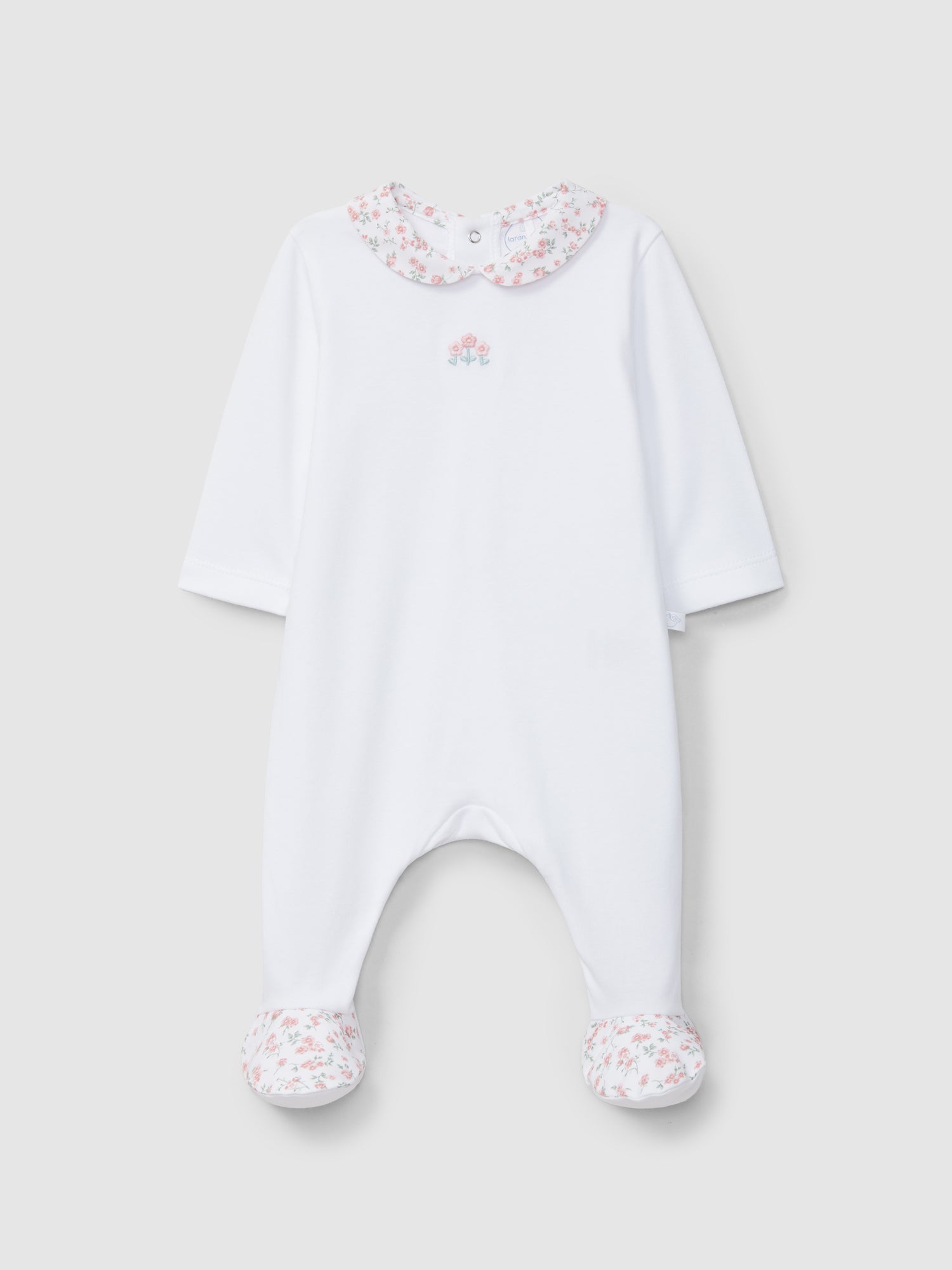 Babygrow Gola em Tecido Estampado