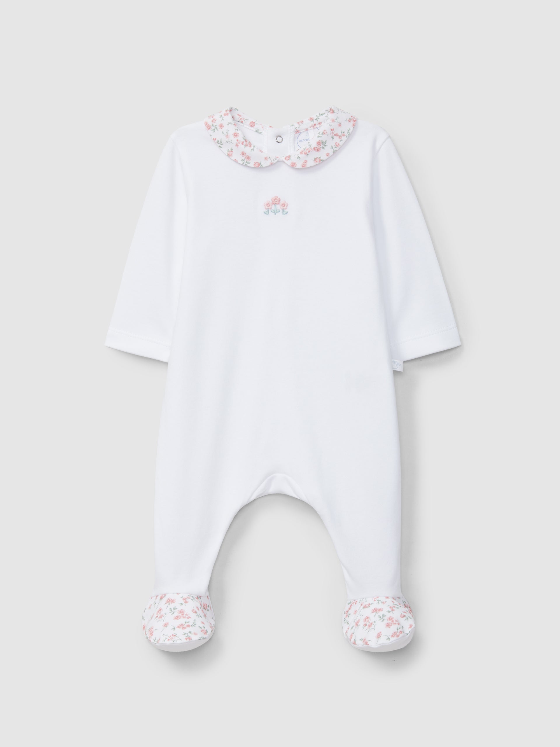 Babygrow Gola em Tecido Estampado