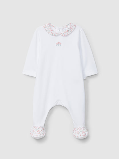 Babygrow Gola em Tecido Estampado