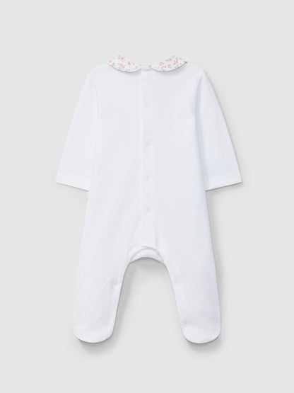 Babygrow Gola em Tecido Estampado