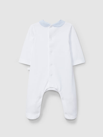 Babygrow Gola em Tecido Estampado