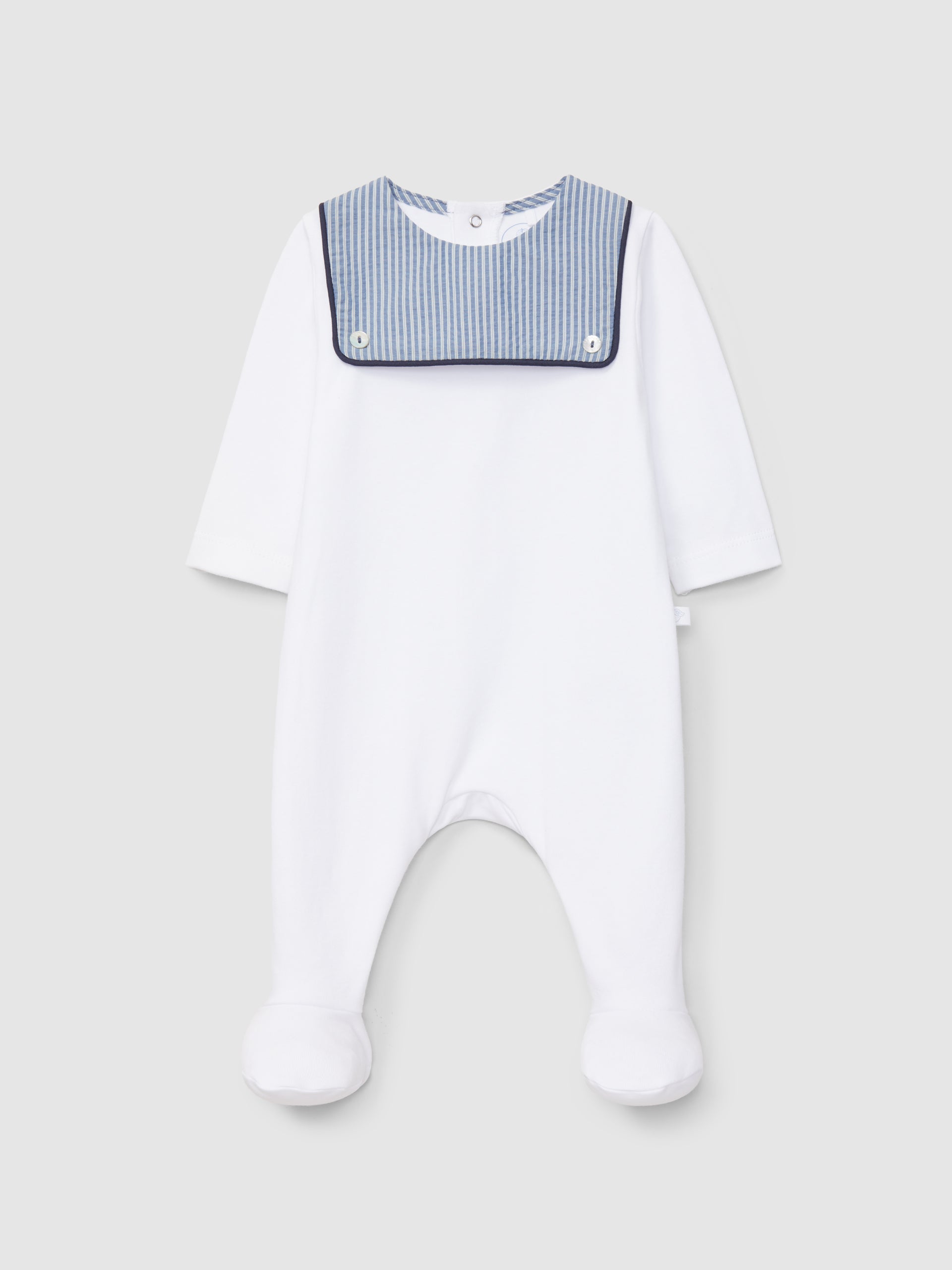 Babygrow Seersucker Riscas